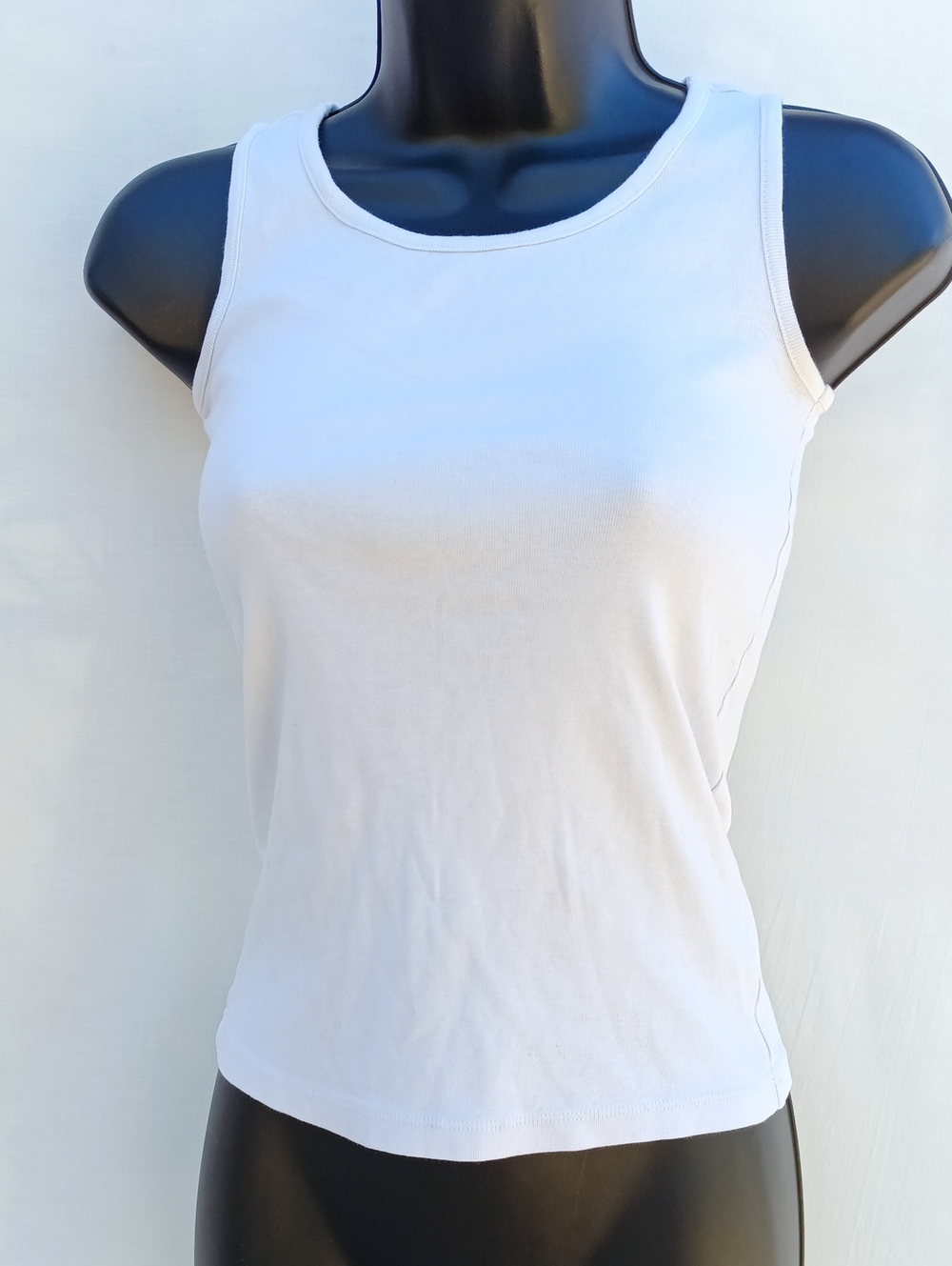 Place Classic White Scoop Neck Tank Top